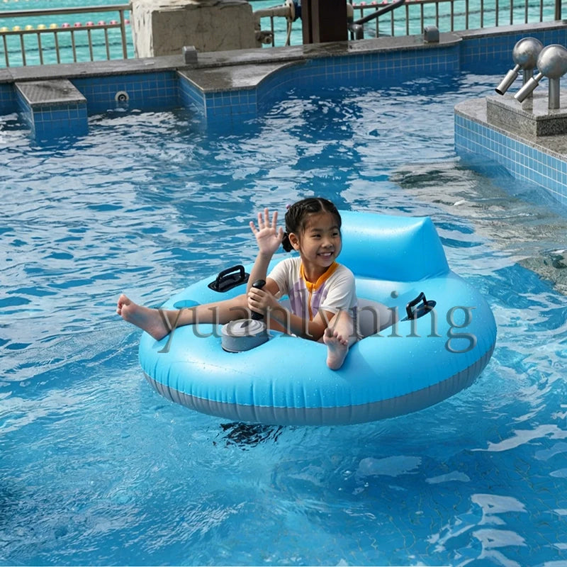 Motorized Splash Rider (Blue & White)
